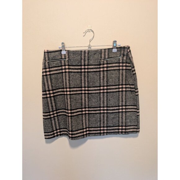 Plaid Mini Skirt By Peacocks Size 14 Preppy Academia - Picture 1 of 5
